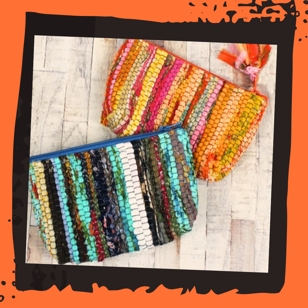 Upcycled Sari Fabric Purse
