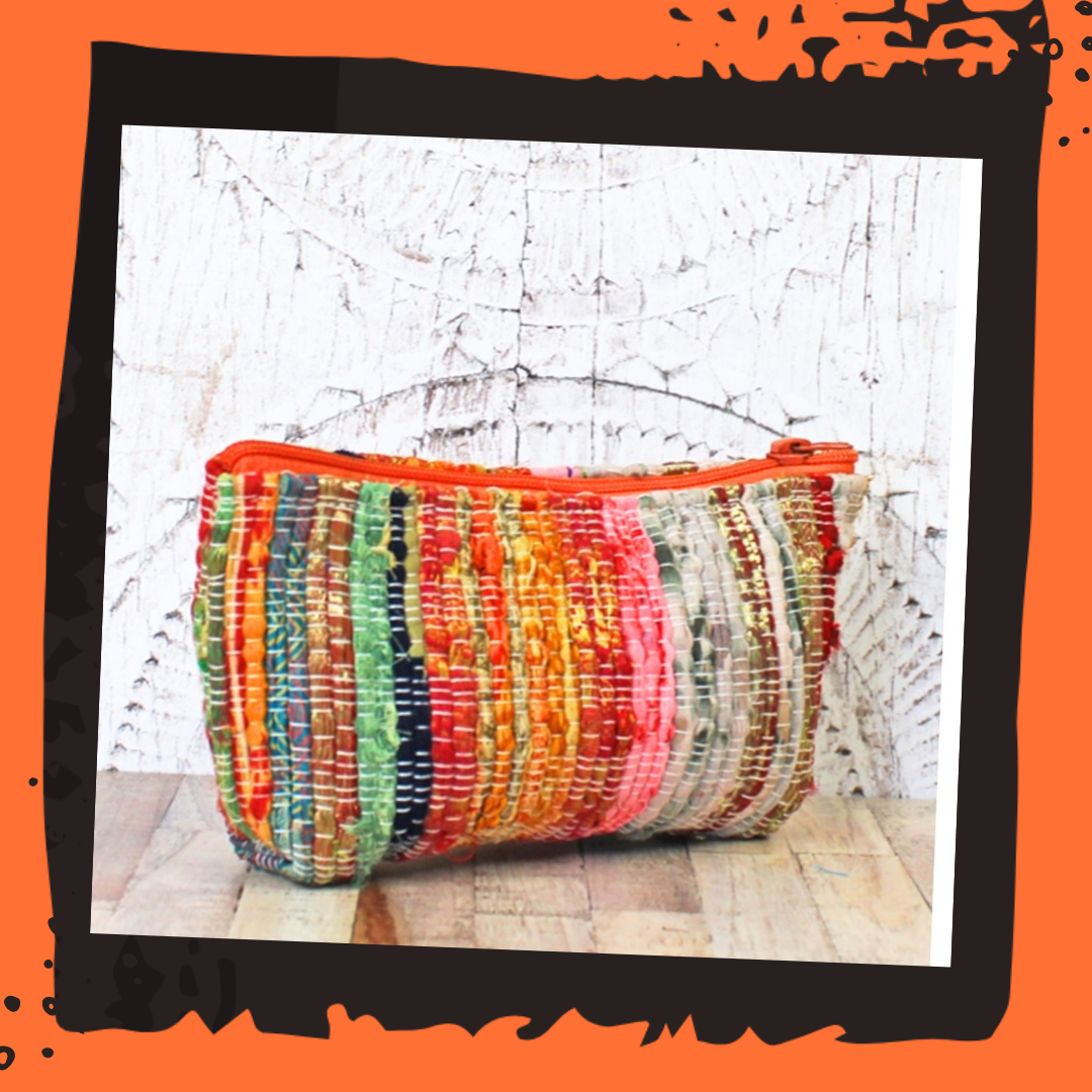 Upcycled Sari Fabric Purse