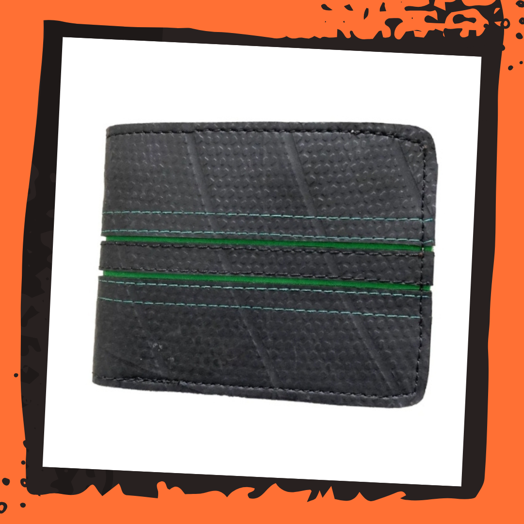 Upcycled Inner Tube Wallet Durable & Functional
